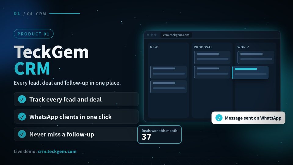 TeckGem CRM